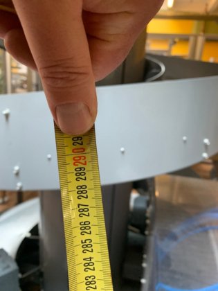 Spiral-Elevator mit Modulband