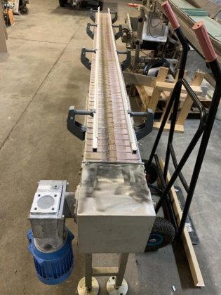 ステンレス鋼モジュラーコンベヤ