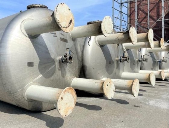 立式料仓储罐 140 立方米