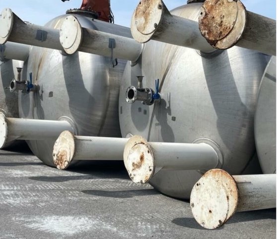 立式料仓储罐 140 立方米