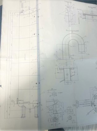 立式料仓储罐 140 立方米