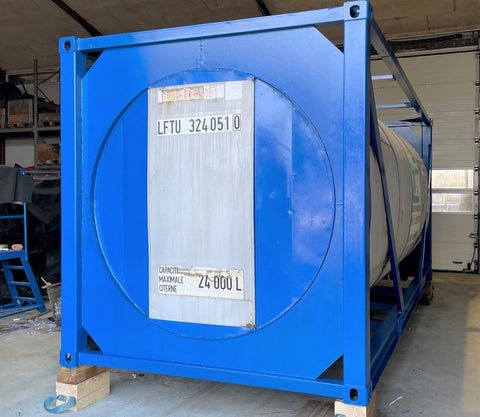 Tanque contenedor horizontal 24m3