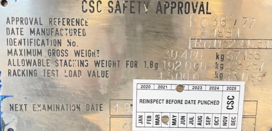 24 立方米卧式集装箱储罐