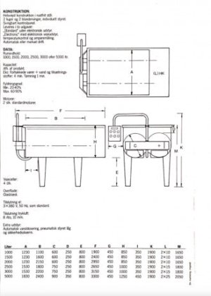 斯坎塞尔吐温搅拌机 2000L