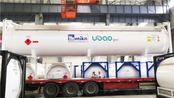 Bewellcn 40フィート T50 LPGガスタンクコンテナ