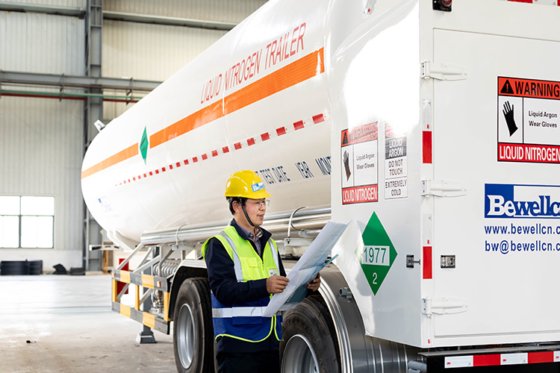 Bewellcn 35m3液氮半挂车