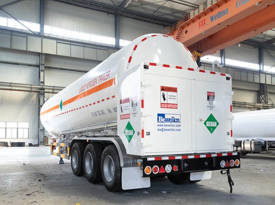 Bewellcn 35m3液氮半挂车