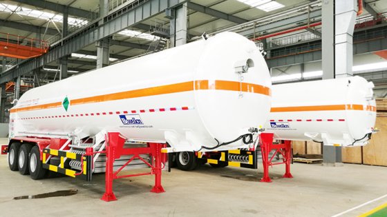 Bewellcn 52m3 LNG半挂车
