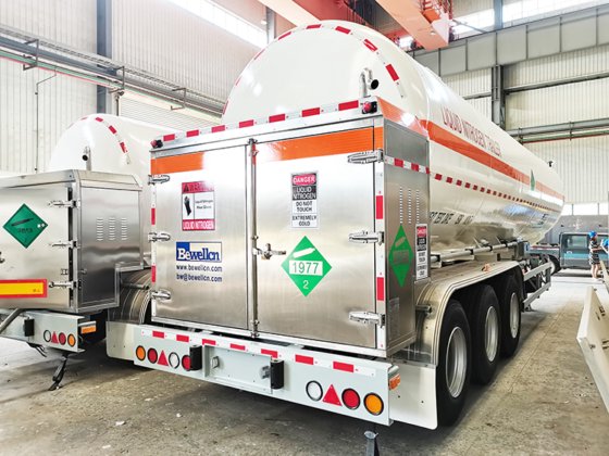 Bewellcn 52m3 LNG半挂车