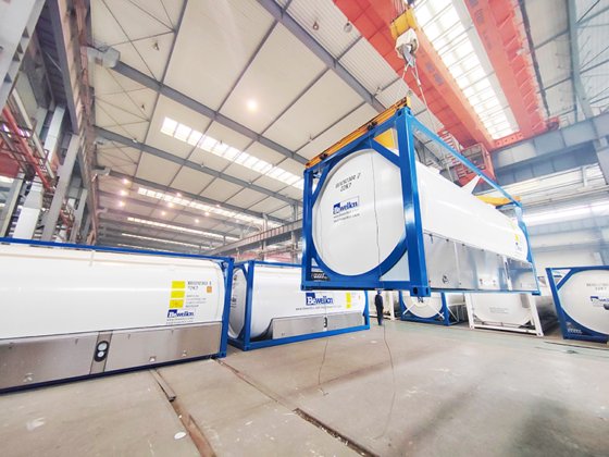 Bewellcn 20英尺液氩罐式集装箱