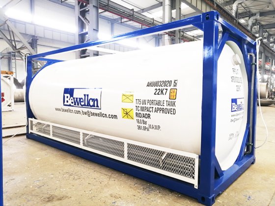Bewellcn 20英尺LNG罐式集装箱