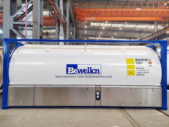 Bewellcn 20英尺液氮罐式集装箱