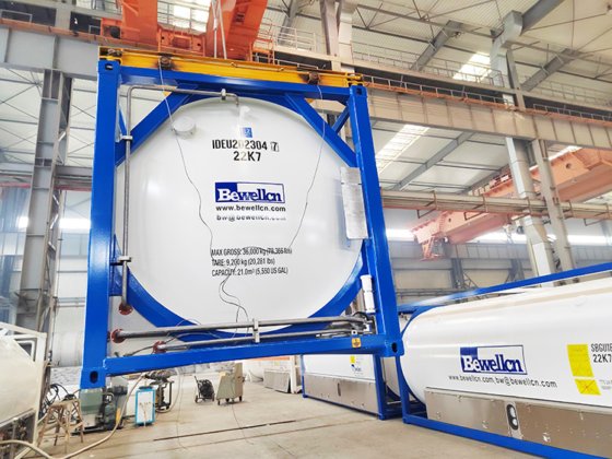 Bewellcn 20英尺液氮罐式集装箱