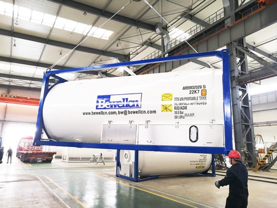 Bewellcn 20英尺液氮罐式集装箱