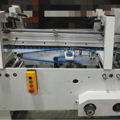 Pre-Fold Box Folding Gluing Machine
