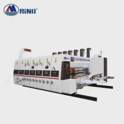 Heavy-Duty Roll-to-Roll Flexographic Printing Press - Automatic Carton ...