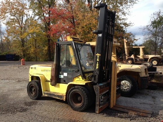 1999 Hyster H135XL Gasoline Pneumatic