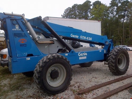 2007 Genie Lift GTH636 Diesel