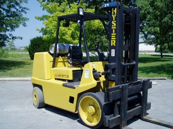 2002 Hyster S-155XL2 LP Gas
