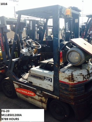 1998 Komatsu FG20 LP Gas