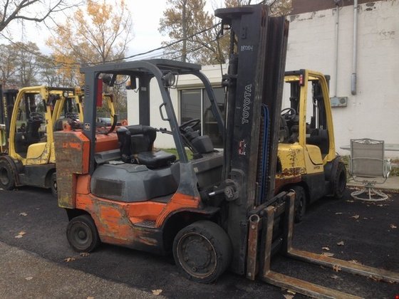 2002 Toyota 7FGCU45-BCS LP Gas