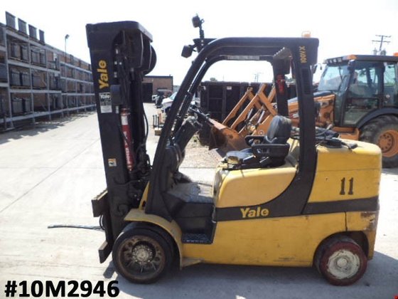 2010 Yale GLC100VXNGRE092 LP Gas