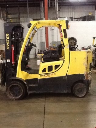 2009 Hyster S120FTPRS LP Gas