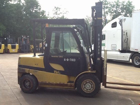 2008 Yale GDP120VXNCGV121 Diesel Pneumatic