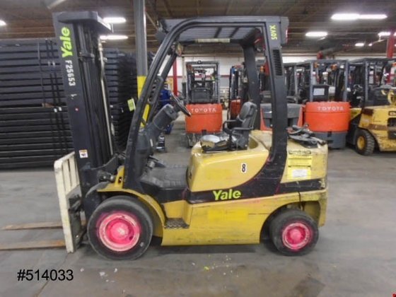 2005 Yale GLP050VXEURE090 LP Gas
