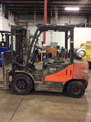 2009 Doosan G30E-5 LP Gas
