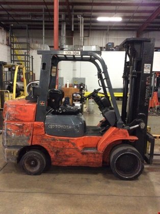 2010 Toyota 7FGCU45 LP Gas