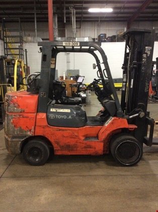 2010 Toyota 7FGCU45 LP Gas
