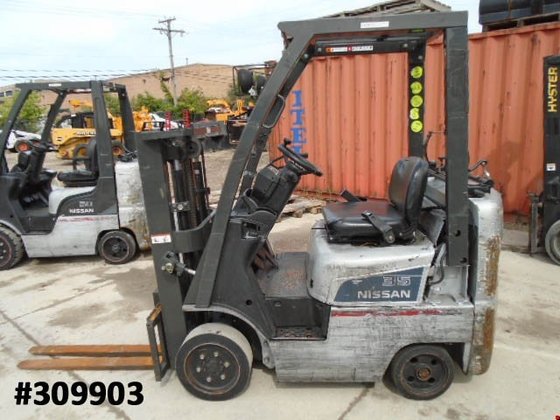 2009 Nissan MCP1F1A18LV LP Gas