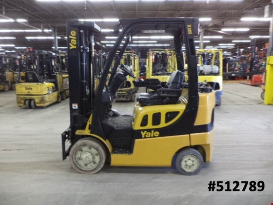 2009 Yale GLC050VXNGSE085 LP Gas