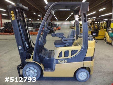 2009 Yale GLC050VXNGSE085 LP Gas