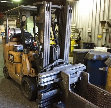2008 Cat GC40K-LP LP Gas