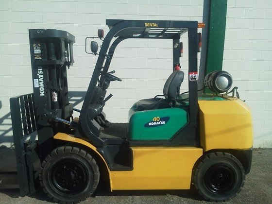 2004 Komatsu P80CXPS LP Gas
