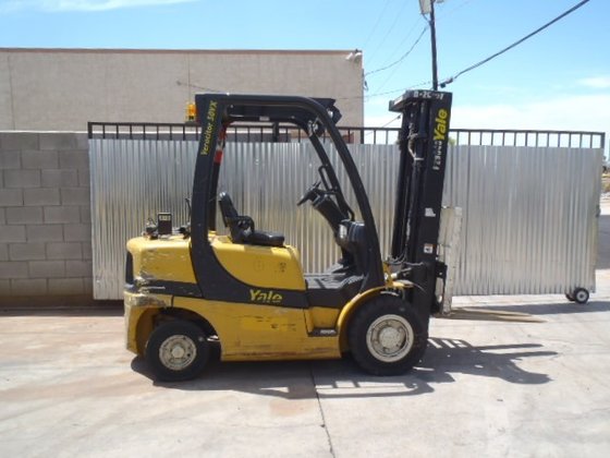 2007 Yale GLP050 LP Gas