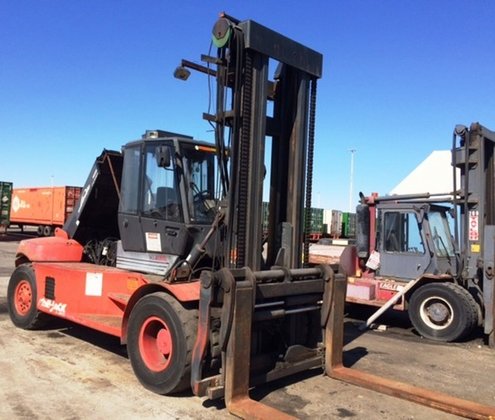 2007 Linde H140D Diesel Pneumatic