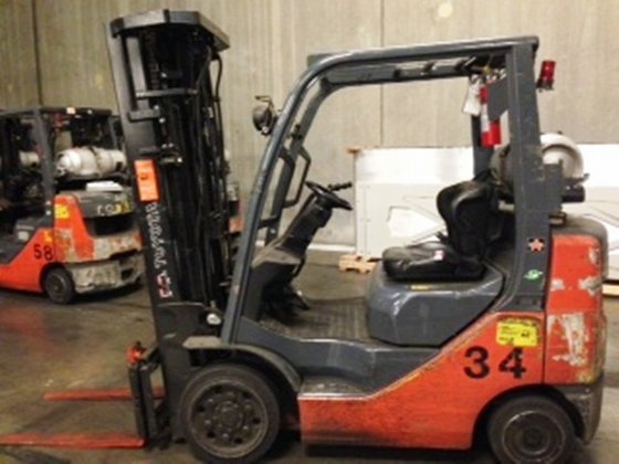 2008 Toyota 8FGCU25 LP Gas