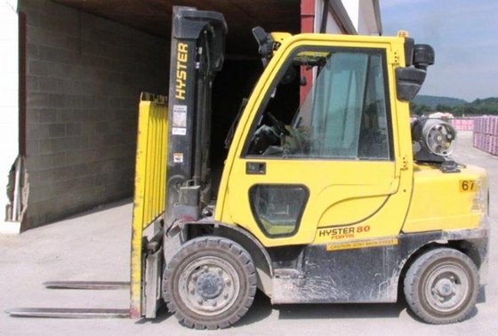 2012 Hyster H80FT LP Gas