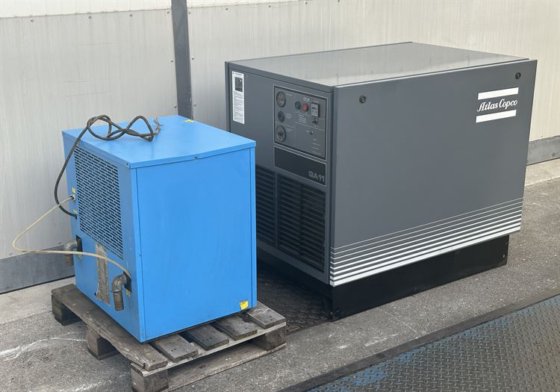 2000 Atlas Copco GA11 compressor with M.T.A. dryer. in San Fior, Veneto ...
