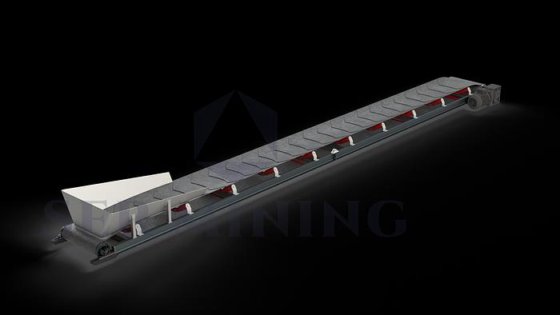 鉱業、砂利運搬用ゴムコンベアベルト