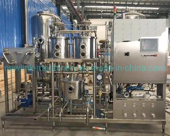 炭酸飲料プロセス装置用の高品質炭酸飲料 CO2 ミキサー