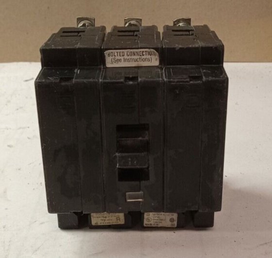 SQUARE D 60 AMP EHB CIRCUIT BREAKER 3 POLE 480Y/277 VAC 240 VAC