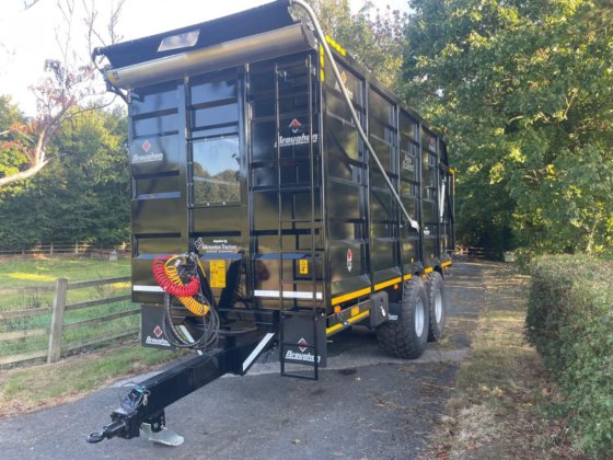 Broughan 20FT Black Silage Trailer in Northwich, England, United Kingdom