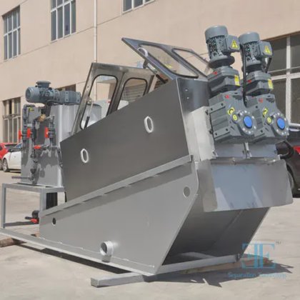 叠螺式浓缩脱水一体机