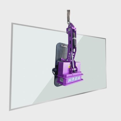 800kgの油圧ティルト旋門ガラス真空リフター