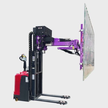 100kgのガラスフレーム用の電気フォークリフトトランスポーター