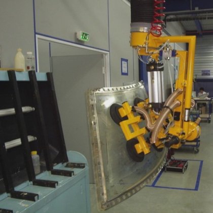 90°チルトガラスフロントガラス処理